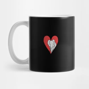 My Small Valentine Elephant Mug